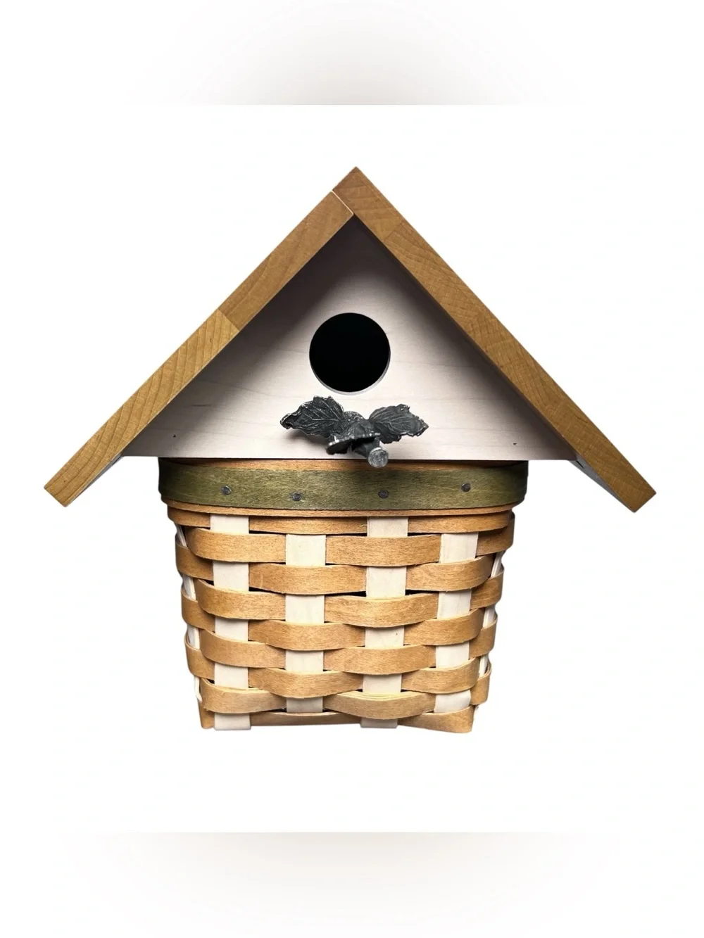 Longaberger NIB 2009 Collectors Club Birdhouse Basket Set w/Lid, protector, box
